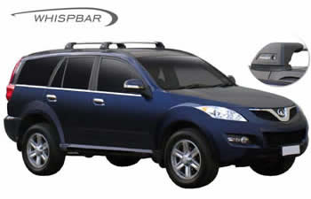 GreatWall X240 roof racks Yakima Whispbar